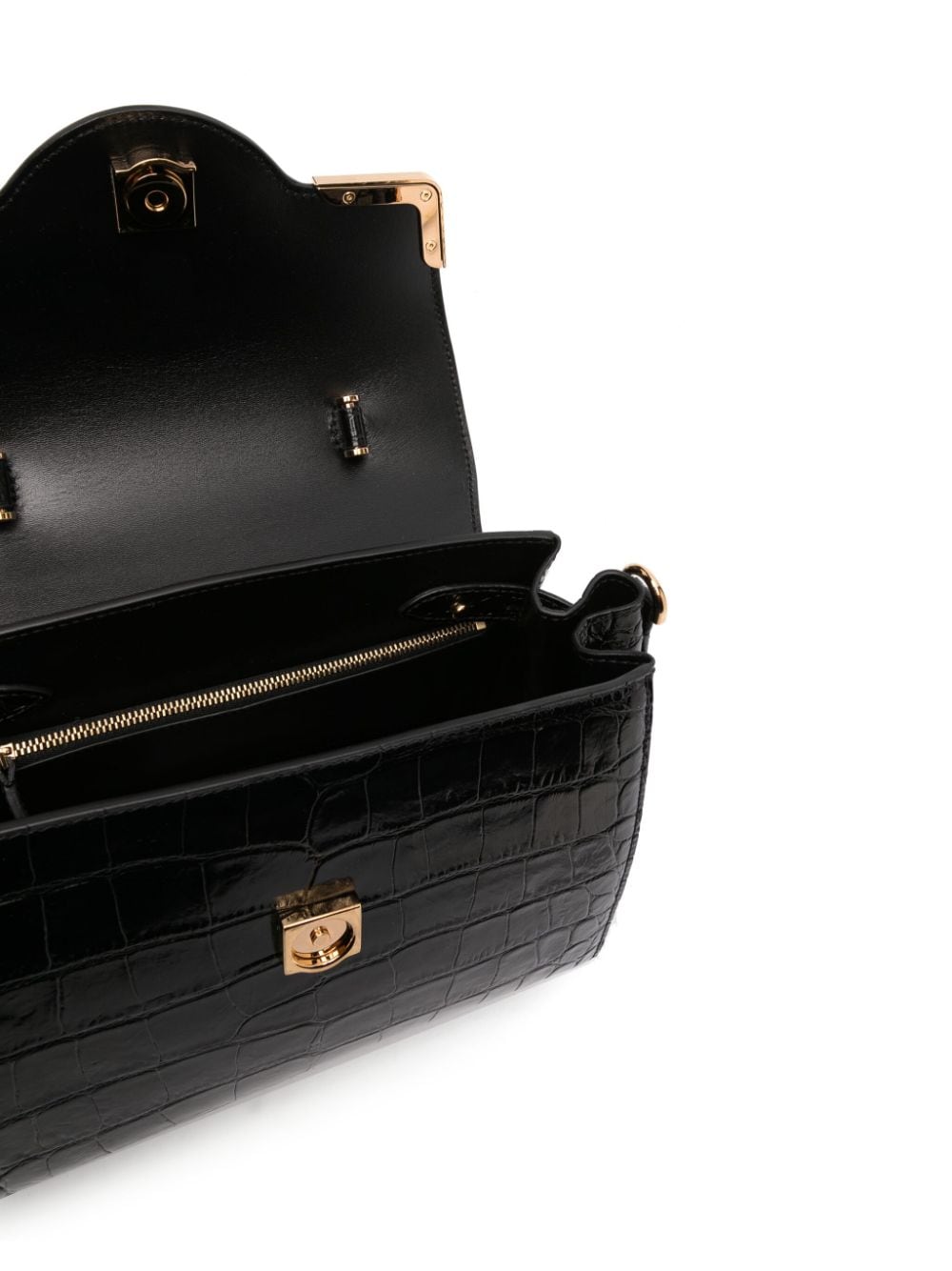 Versace La Medusa leather tote bag