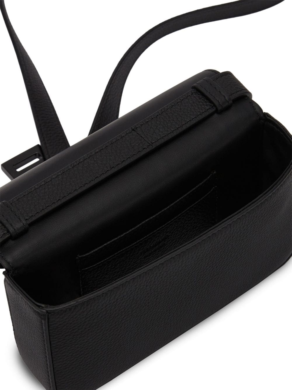 Ferragamo Gancini-plaque leather crossbody bag