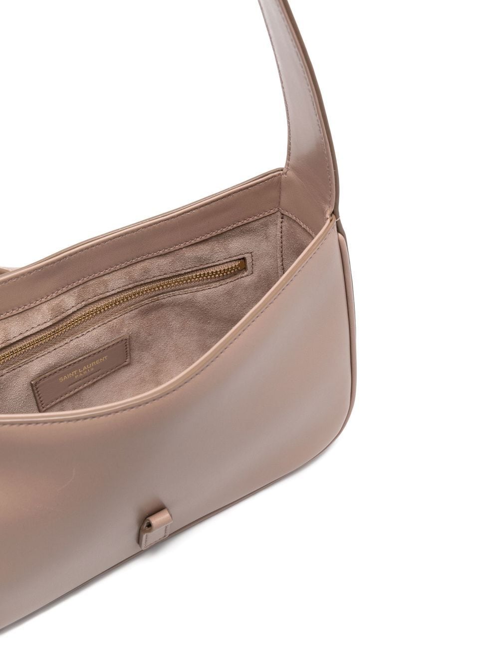 Saint Laurent Le 5 à 7 monogram-plaque tote bag