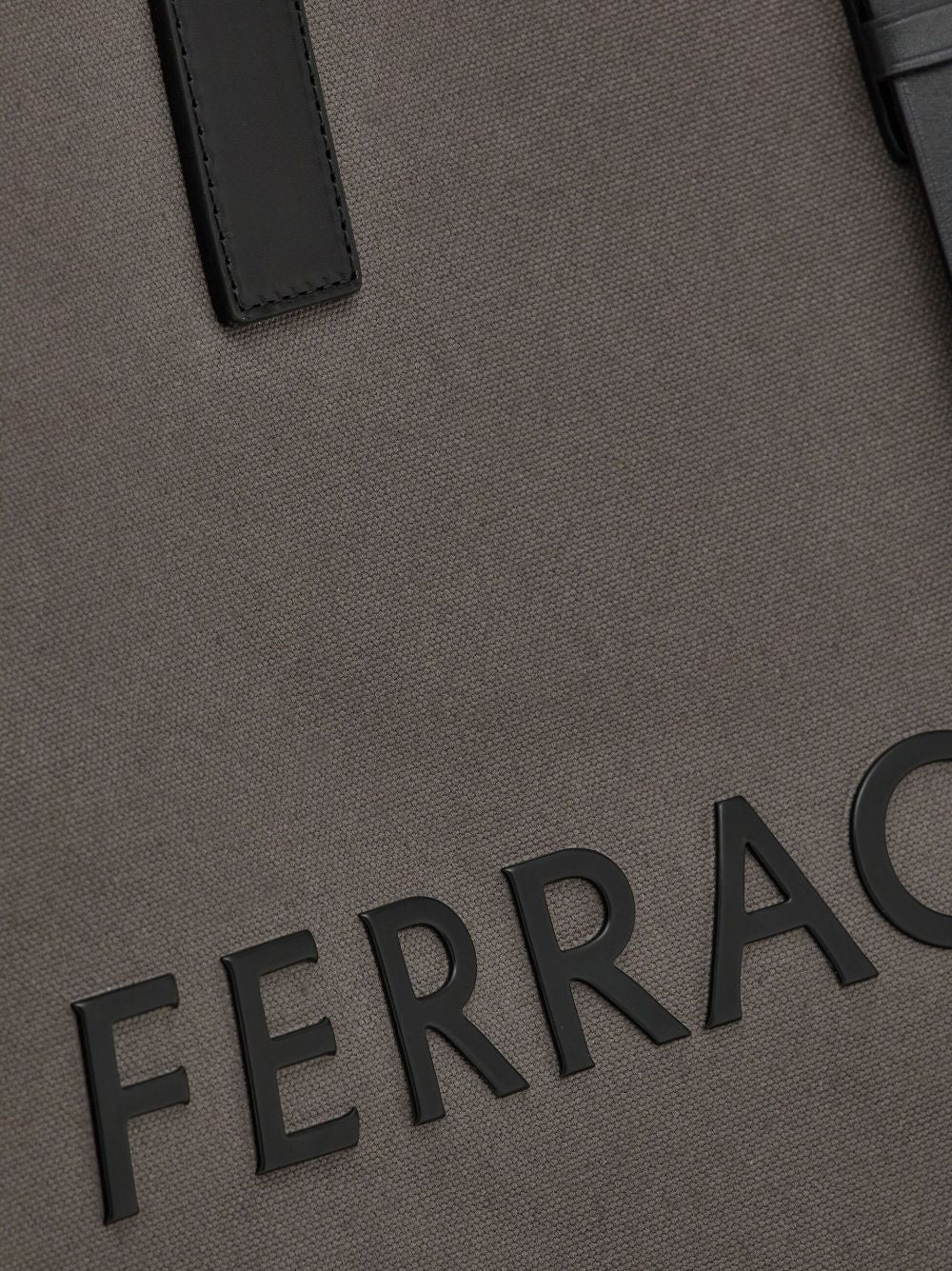 Ferragamo logo-embossed open-top tote bag