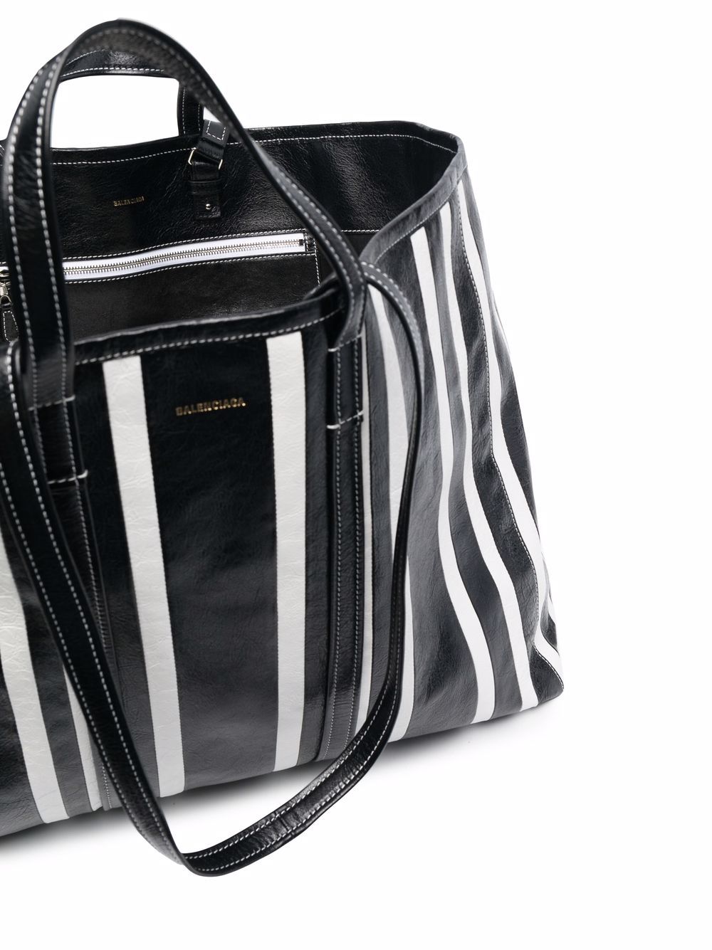 Ba*len*cia*ga large barbes east-west shopper tote bag