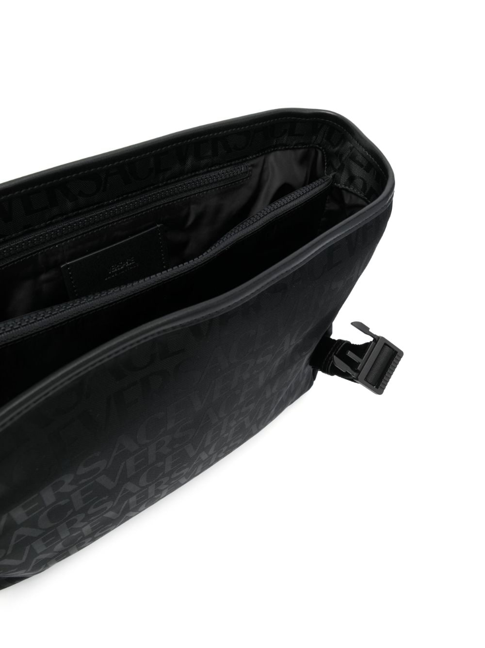 Versace Greca-plaque logo-print bag