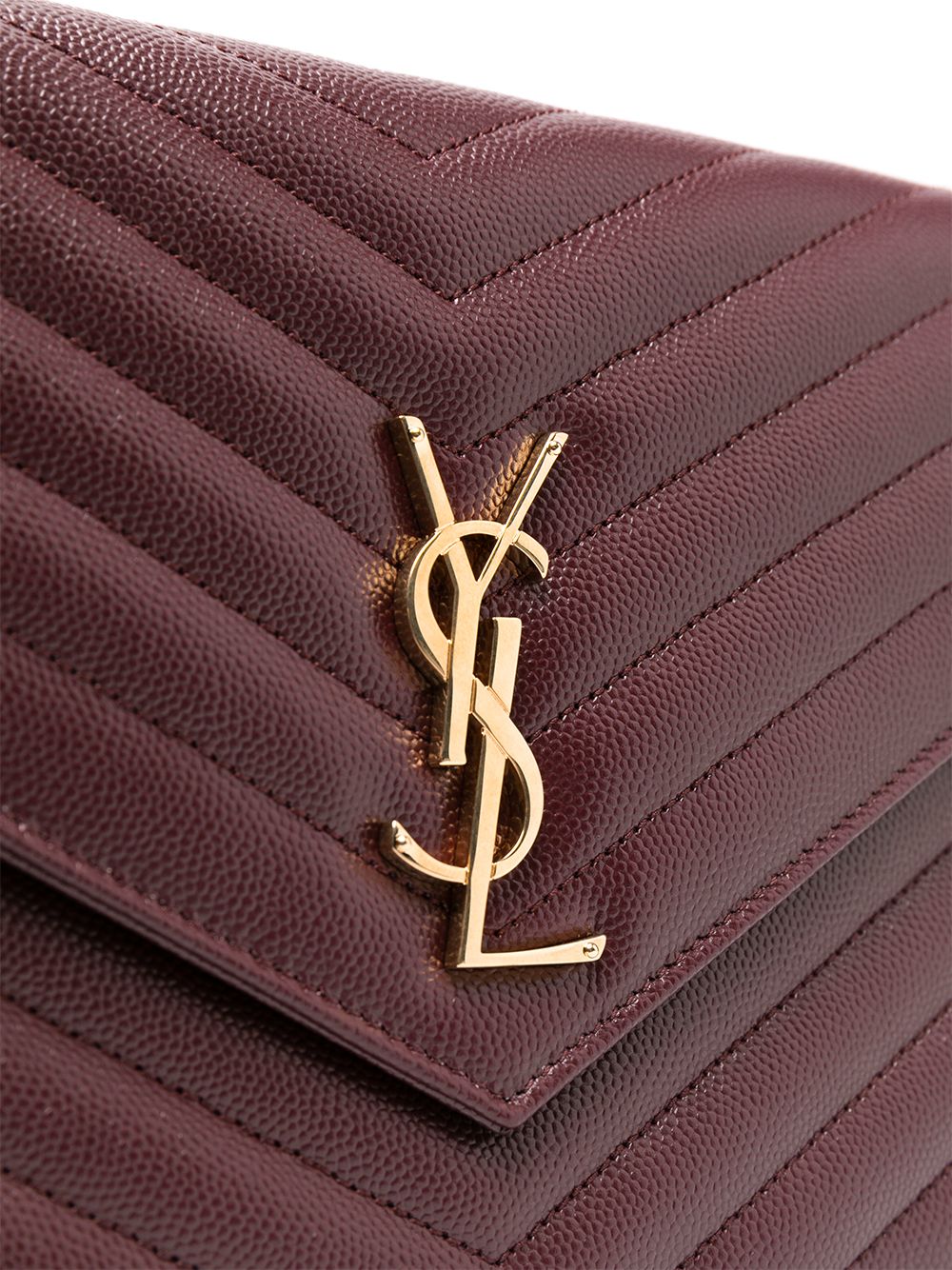 Saint Laurent New Pouch Monogram clutch
