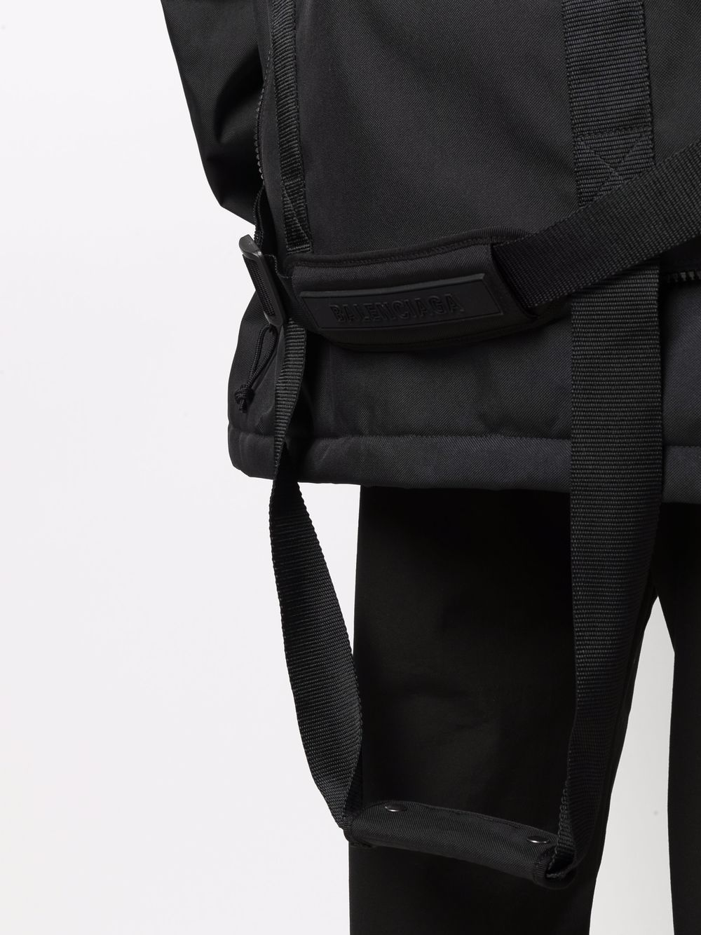 Ba*len*cia*ga transformer gym bag parka coat