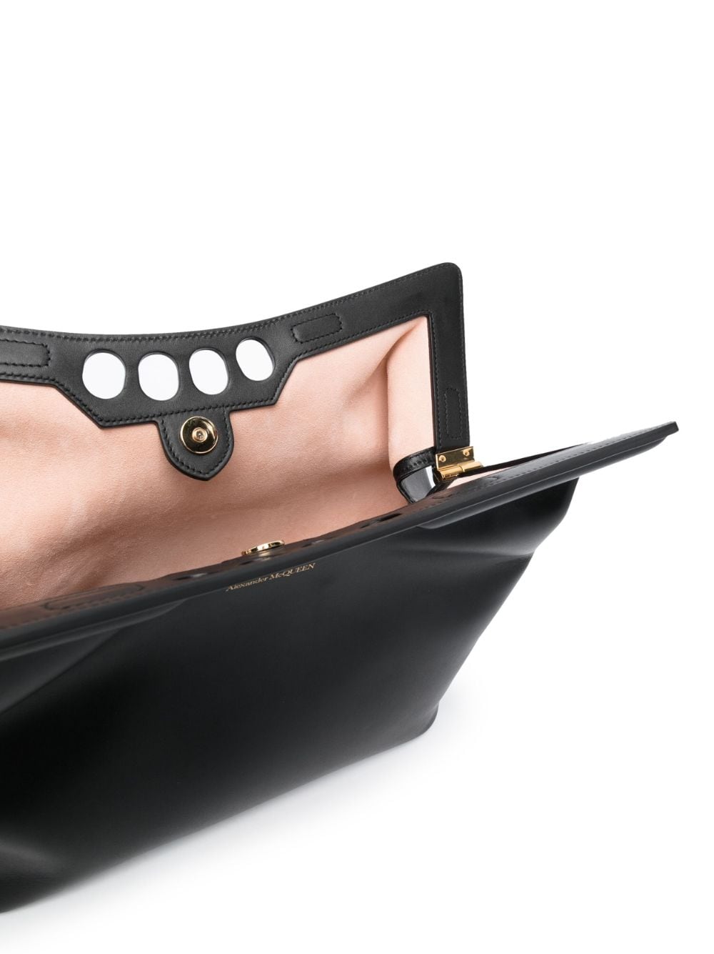 Alexander McQueen The Peak leather shoulder bag