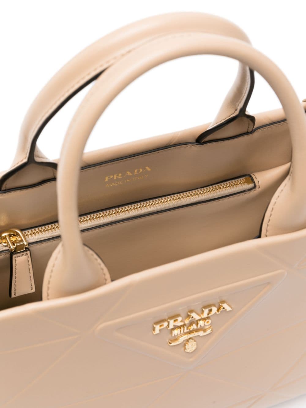 Pra*a small symbole tote bag