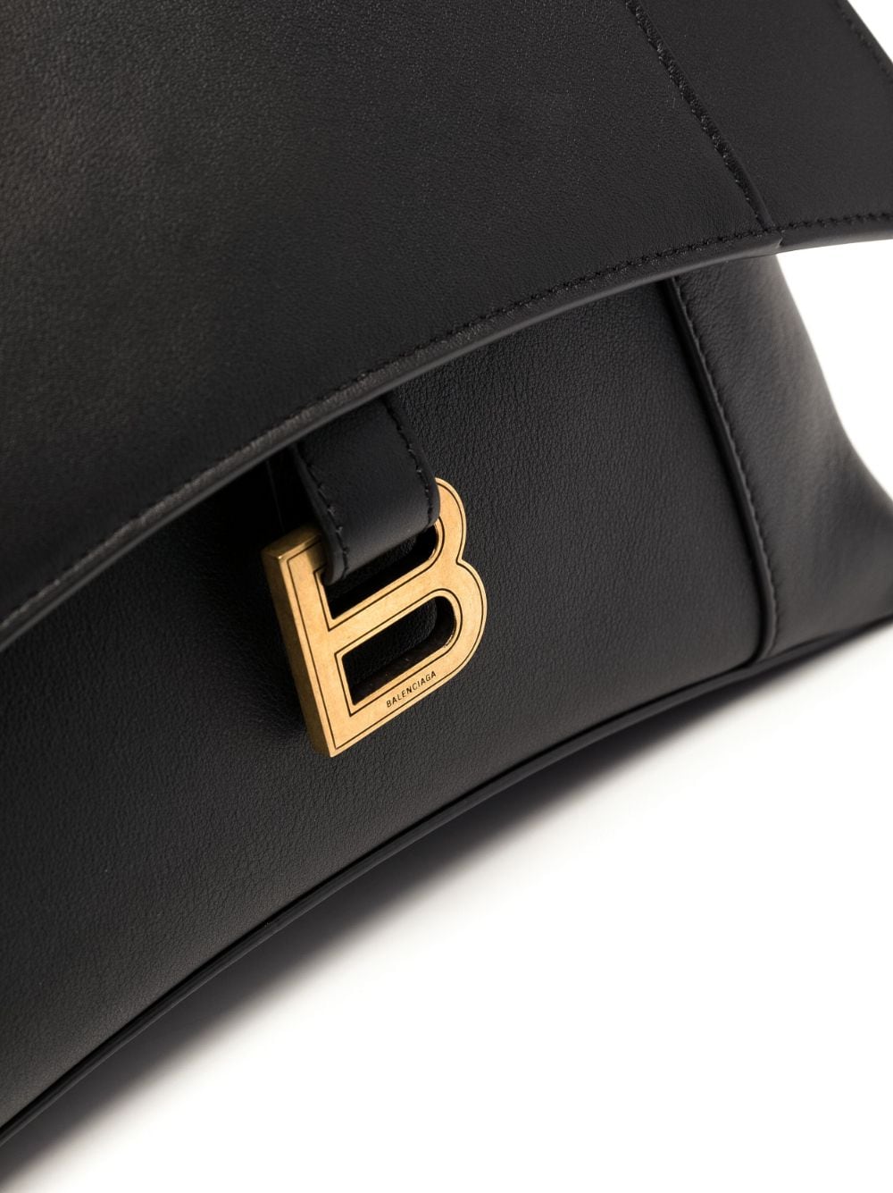 Ba*len*cia*ga small soft hourglass shoulder bag