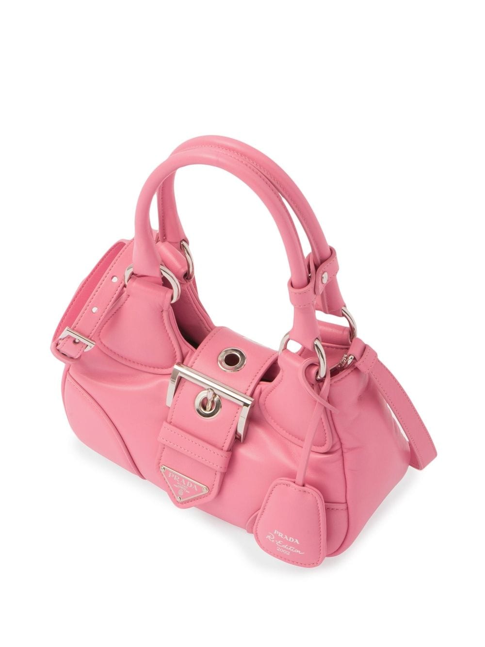 Pra*a moon padded nappa-leather mini bag