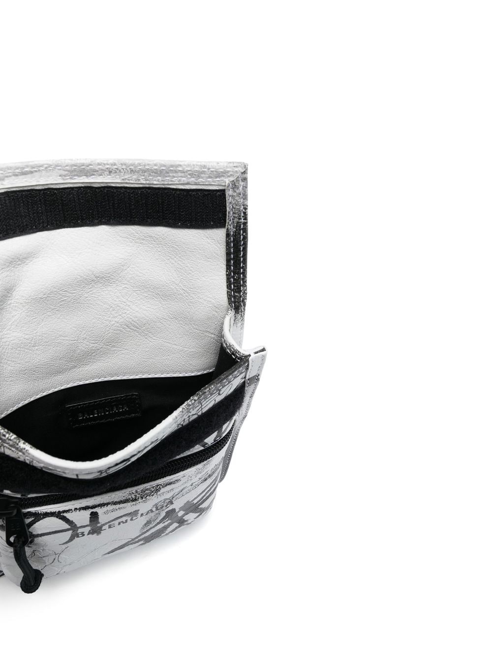 Ba*len*cia*ga small explored graffiti messenger bag