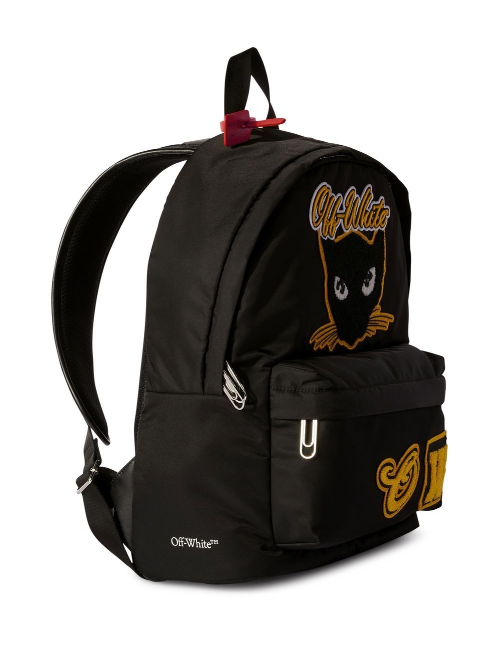 Off-White Hard Core Patches varsity backpack