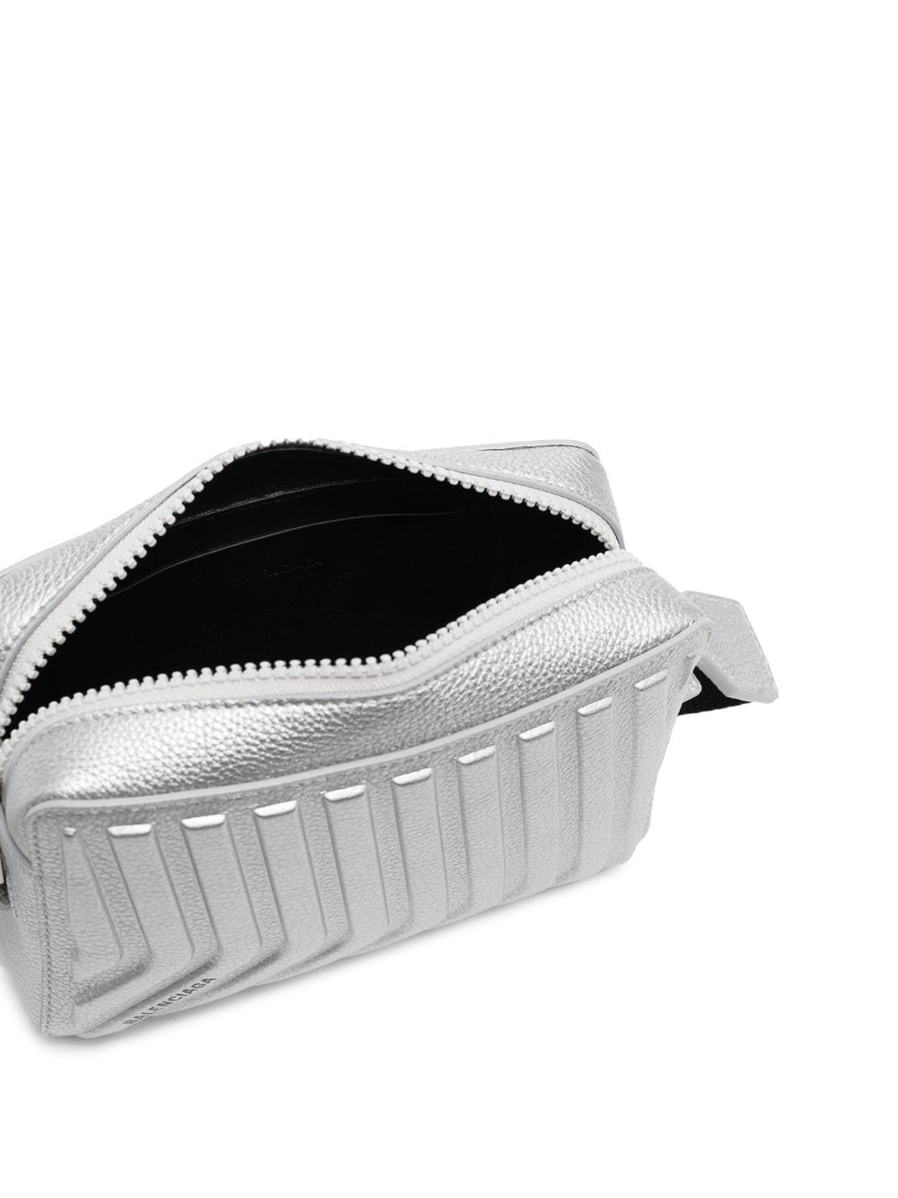 Ba*len*cia*ga logo-print leather camera bag