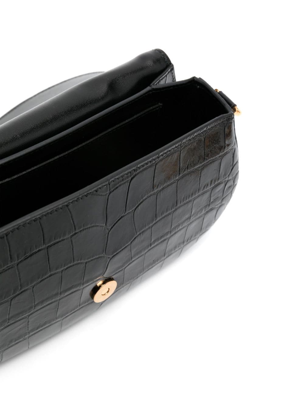 Versace Greca Goddess leather shoulder bag