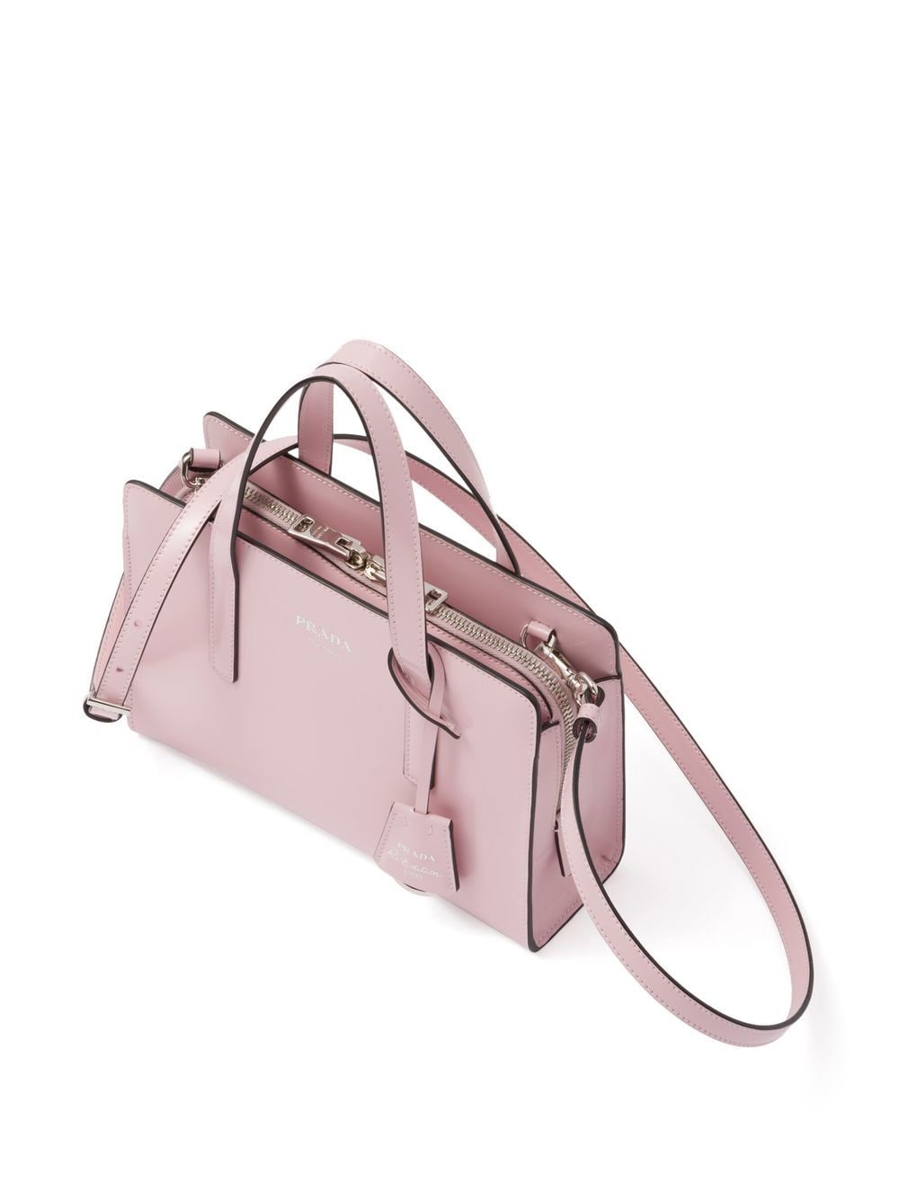 Pra*a re-edition 1995 brushed-leather mini handbag