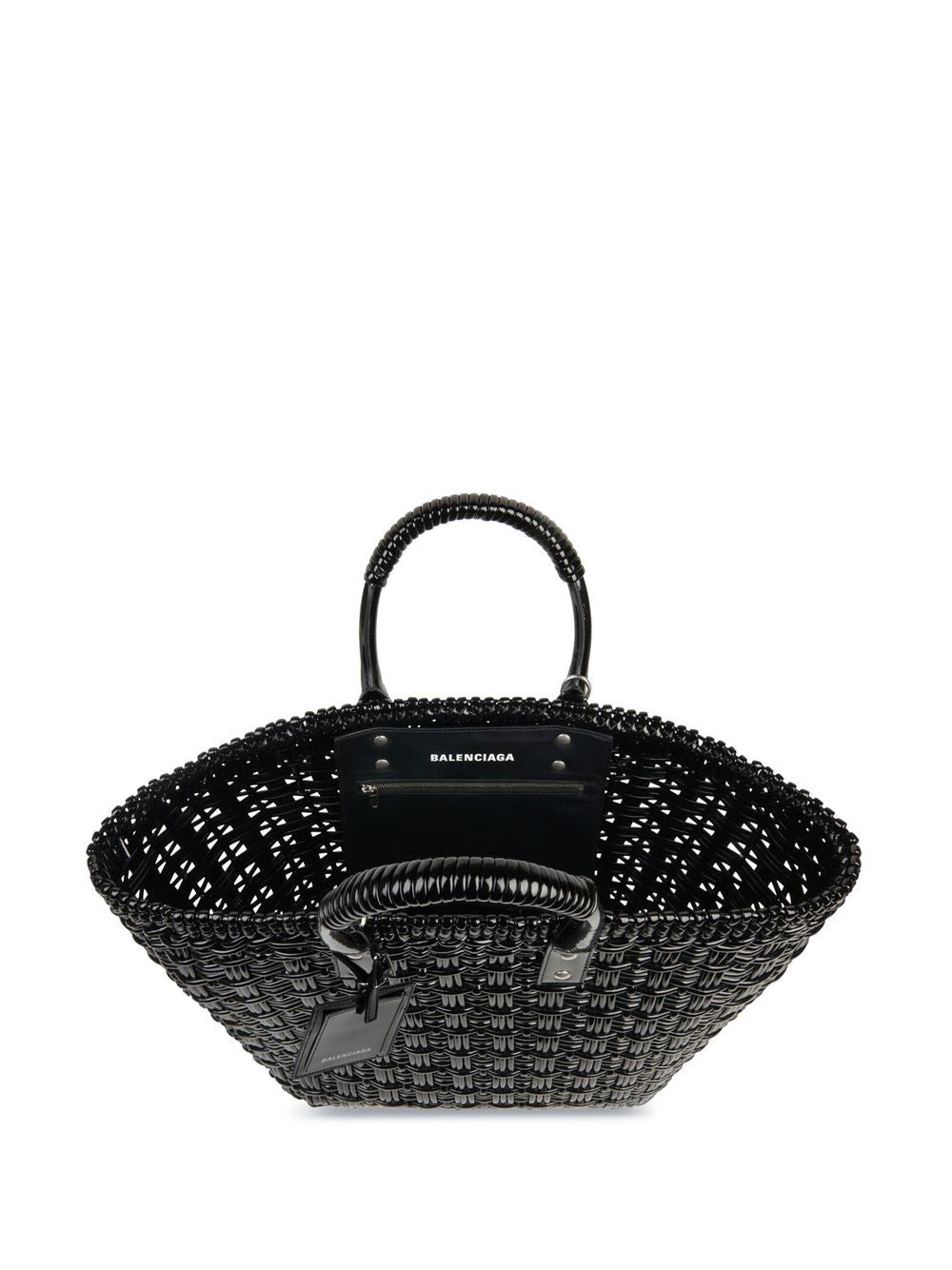 Ba*len*cia*ga bistro small basket bag