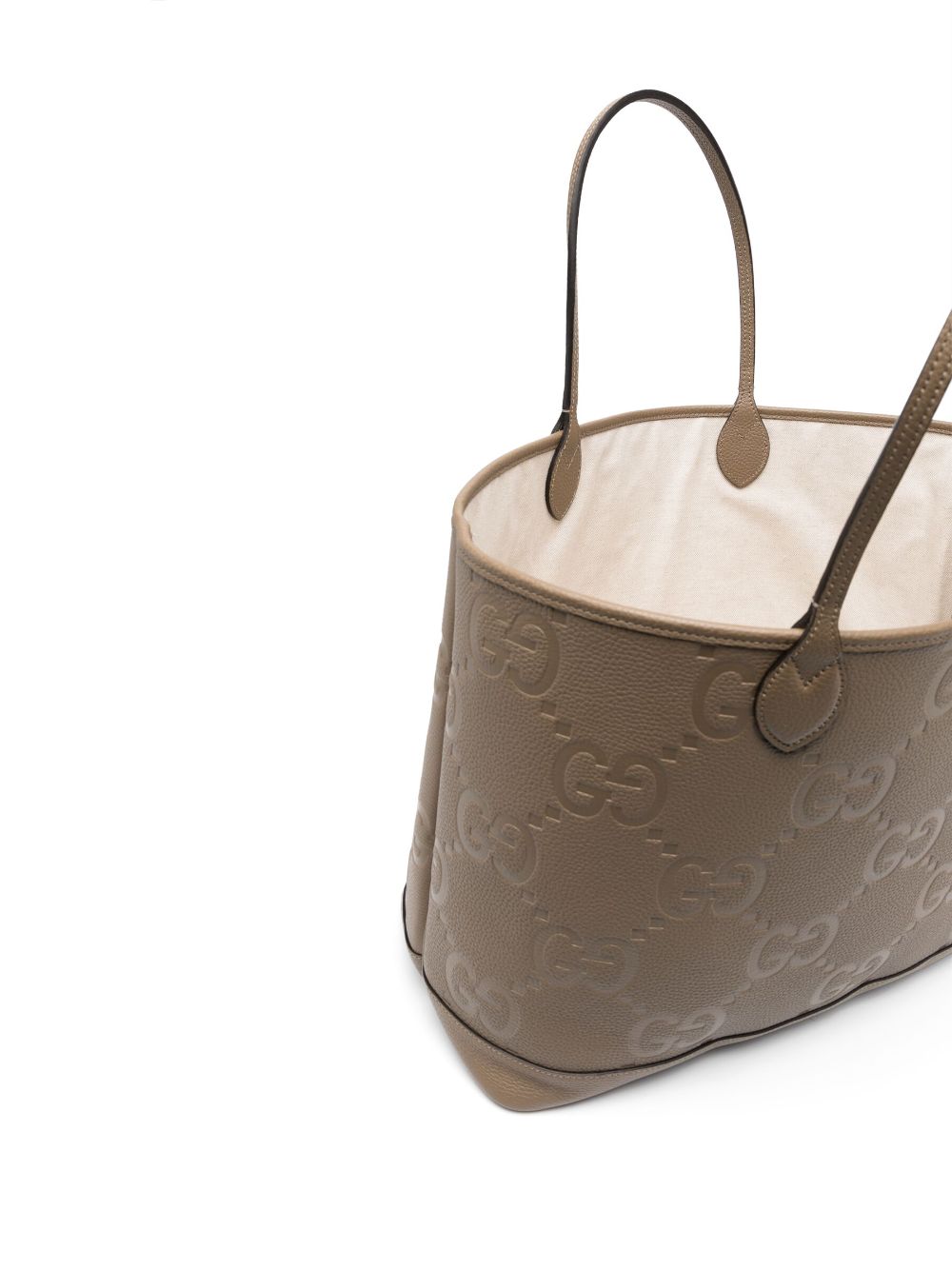 G*u*i all-over logo tote bag