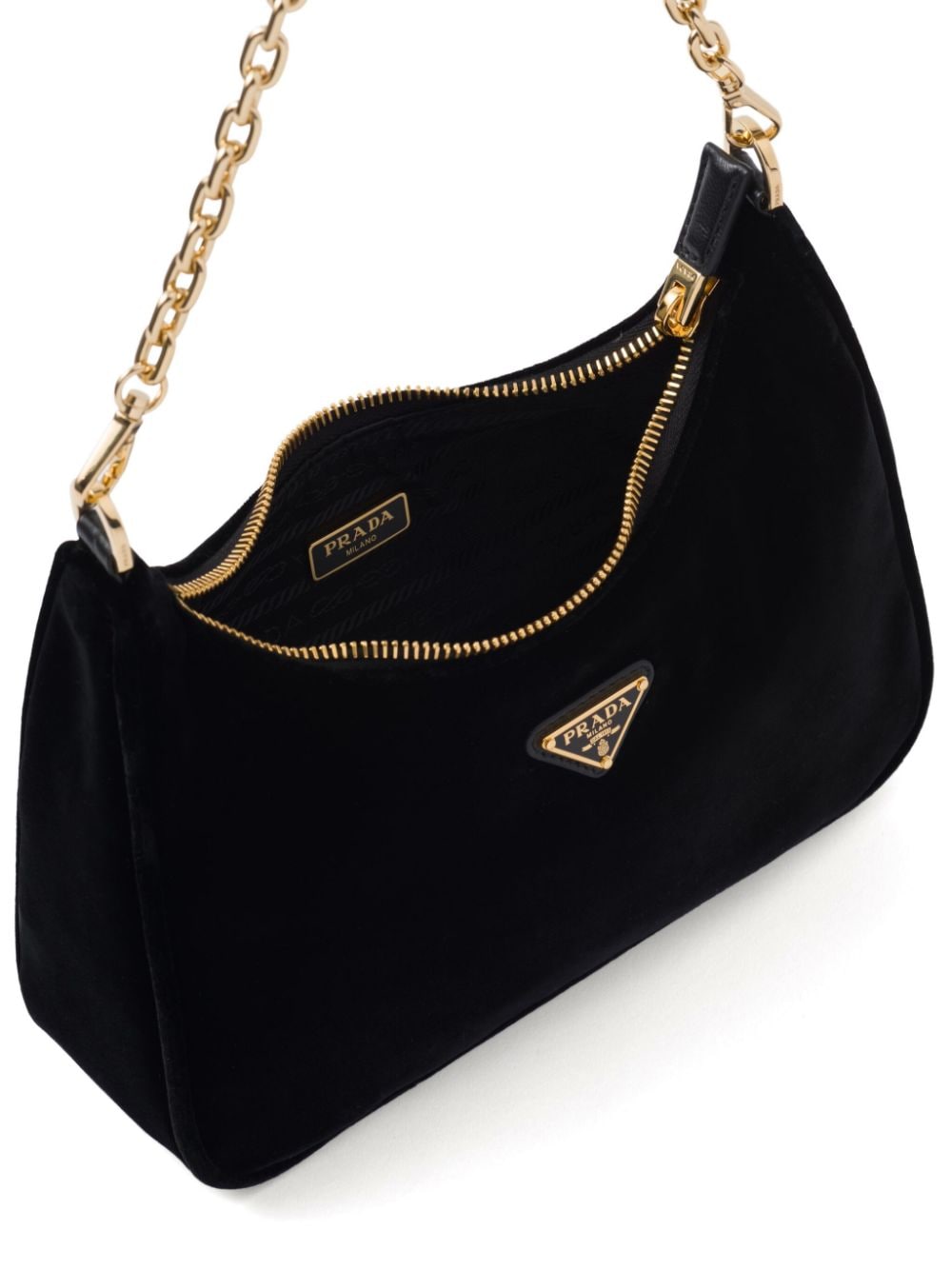 Pra*a velvet mini bag
