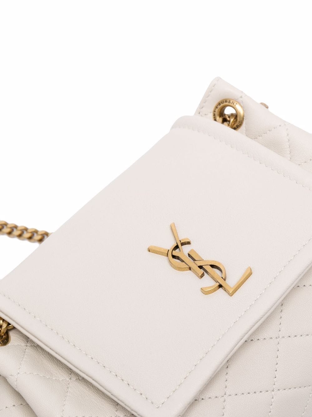 saint laurent Di*m*nd-quilted ysl crossbody bag