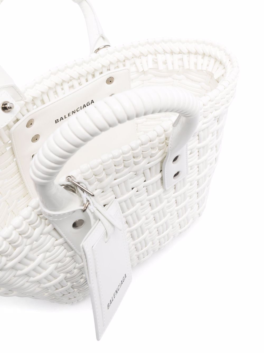 Ba*len*cia*ga xs bistro basket tote bag