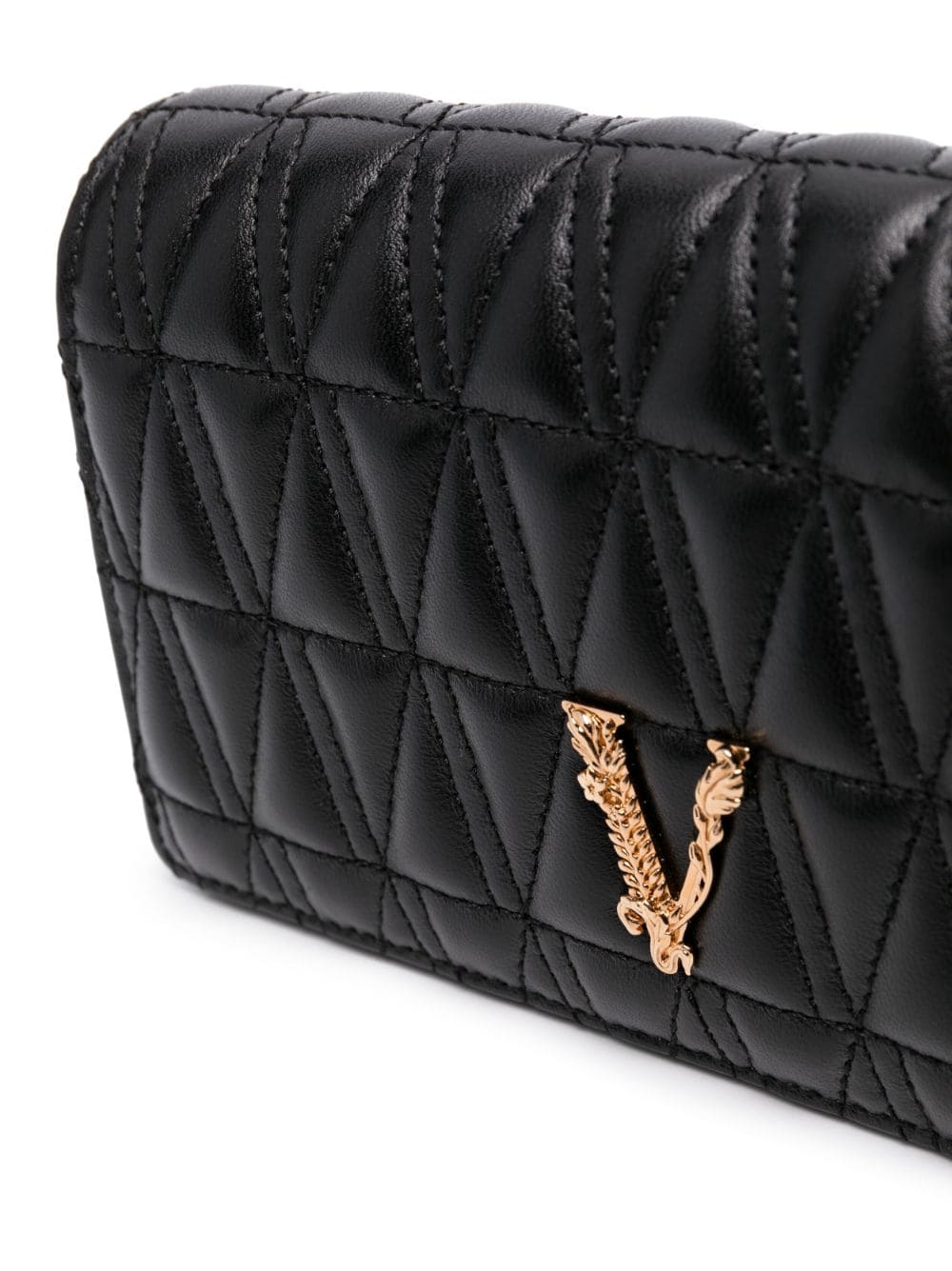 Versace Virtus quilted crossbody bag