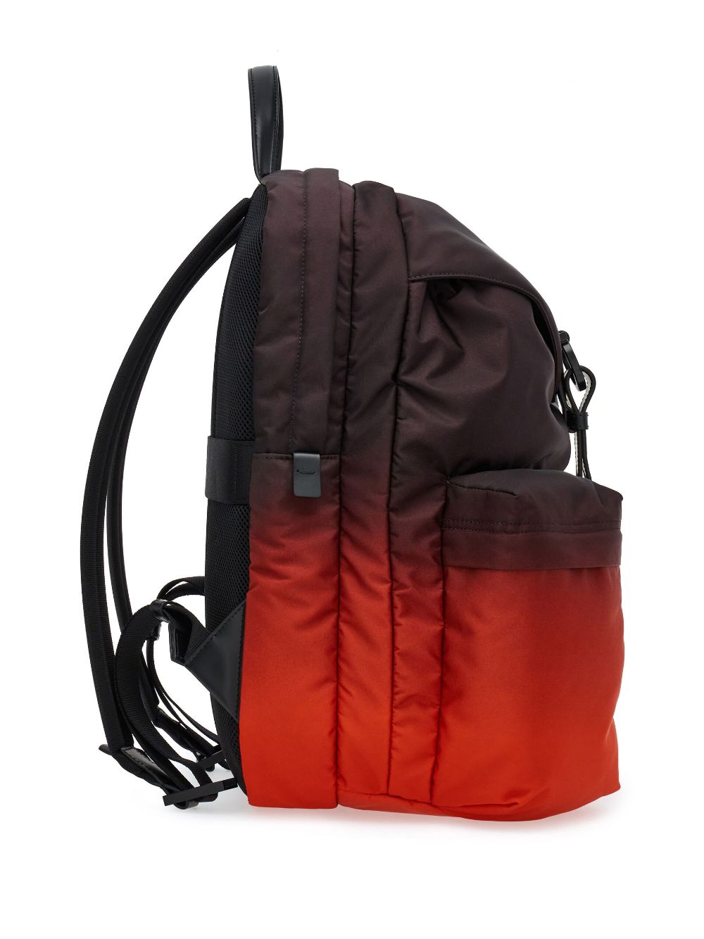 Ferragamo two-tone gradient zipped backpack