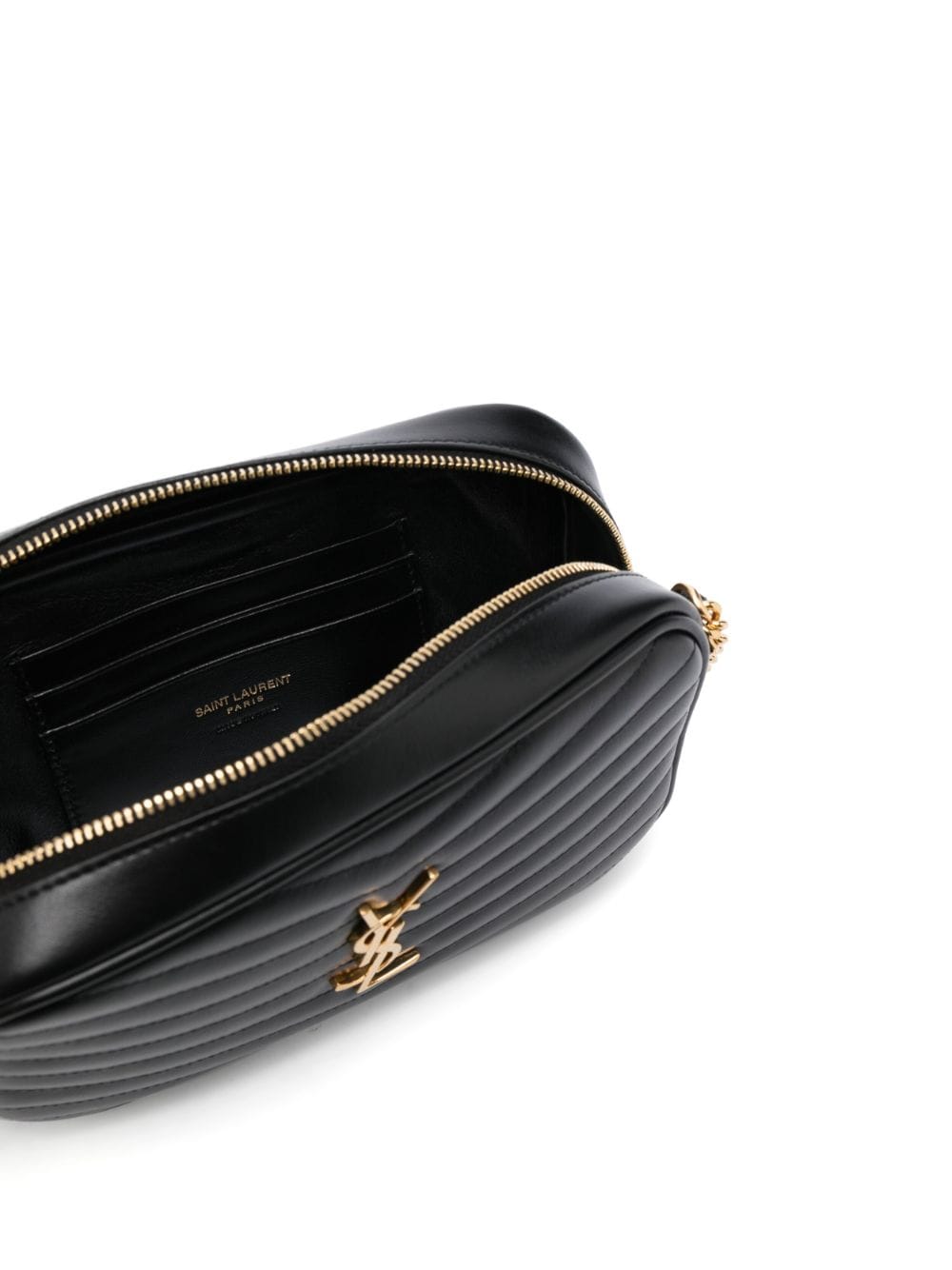 Saint Laurent logo-plaque crossbody bag