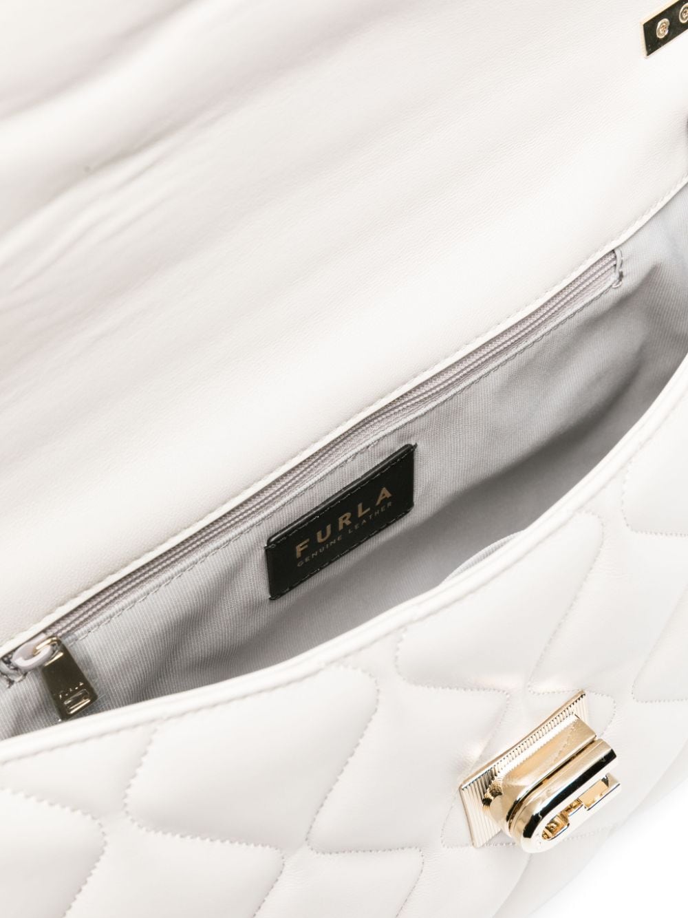 Furla 1927 quilted leather shoulder bag