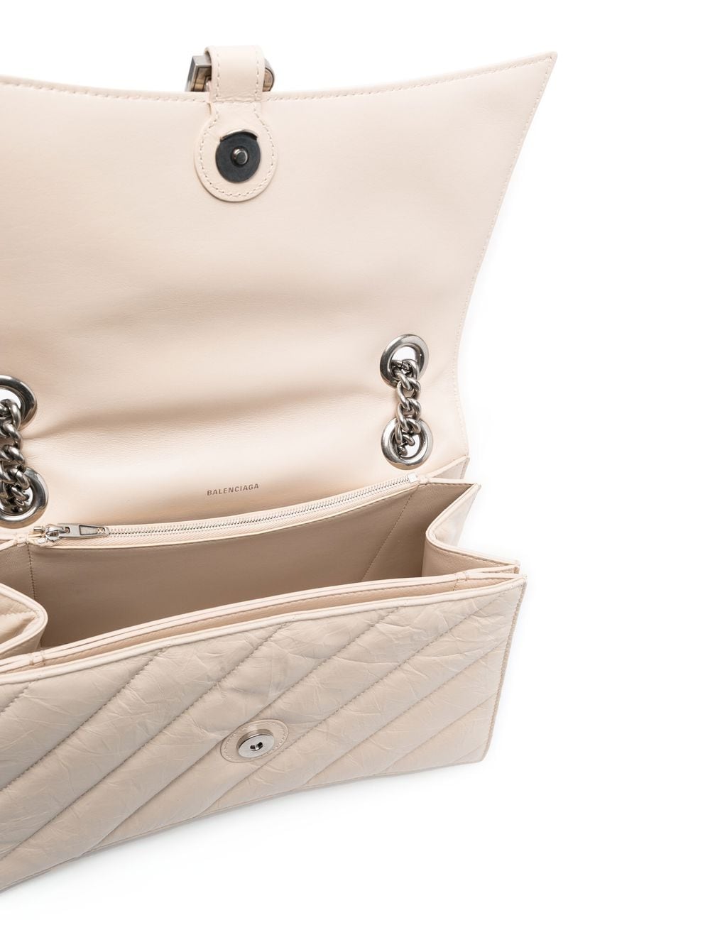 Ba*len*cia*ga crush quilted shoulder bag