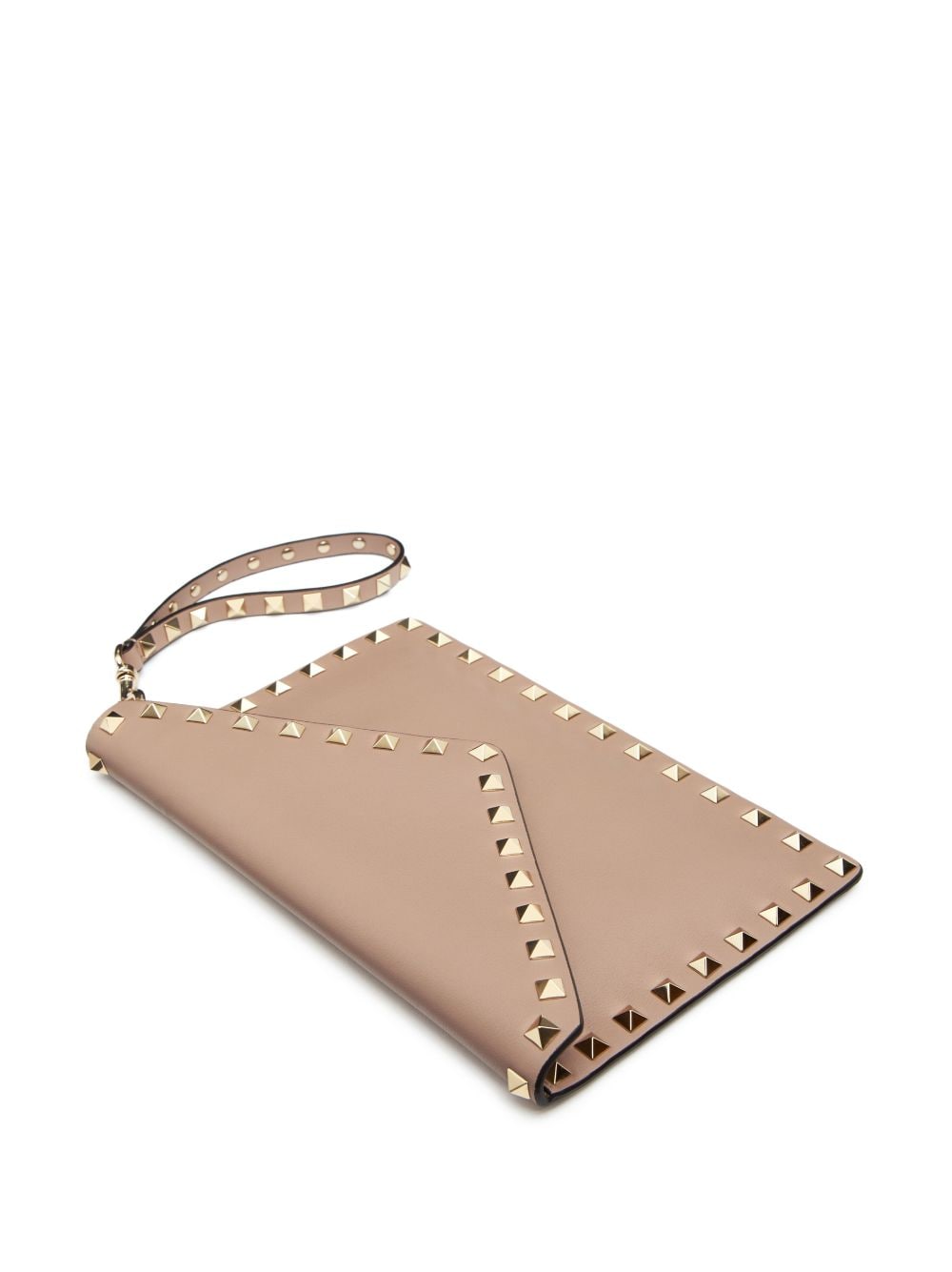 Valentino Garavani Rockstud leather clutch bag
