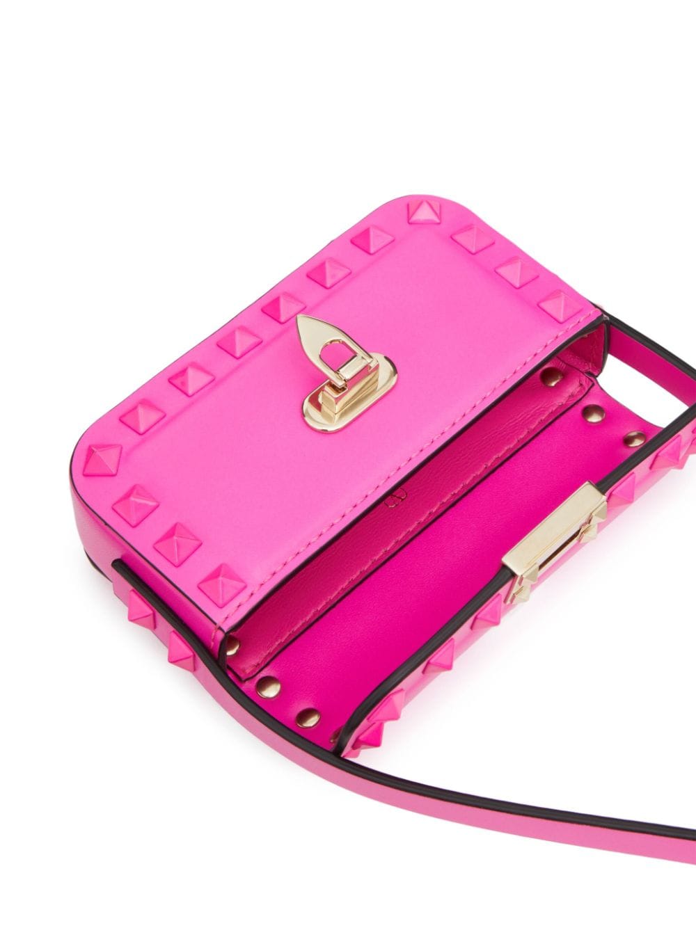 Valentino Garavani micro Rockstud23 leather shoulder bag