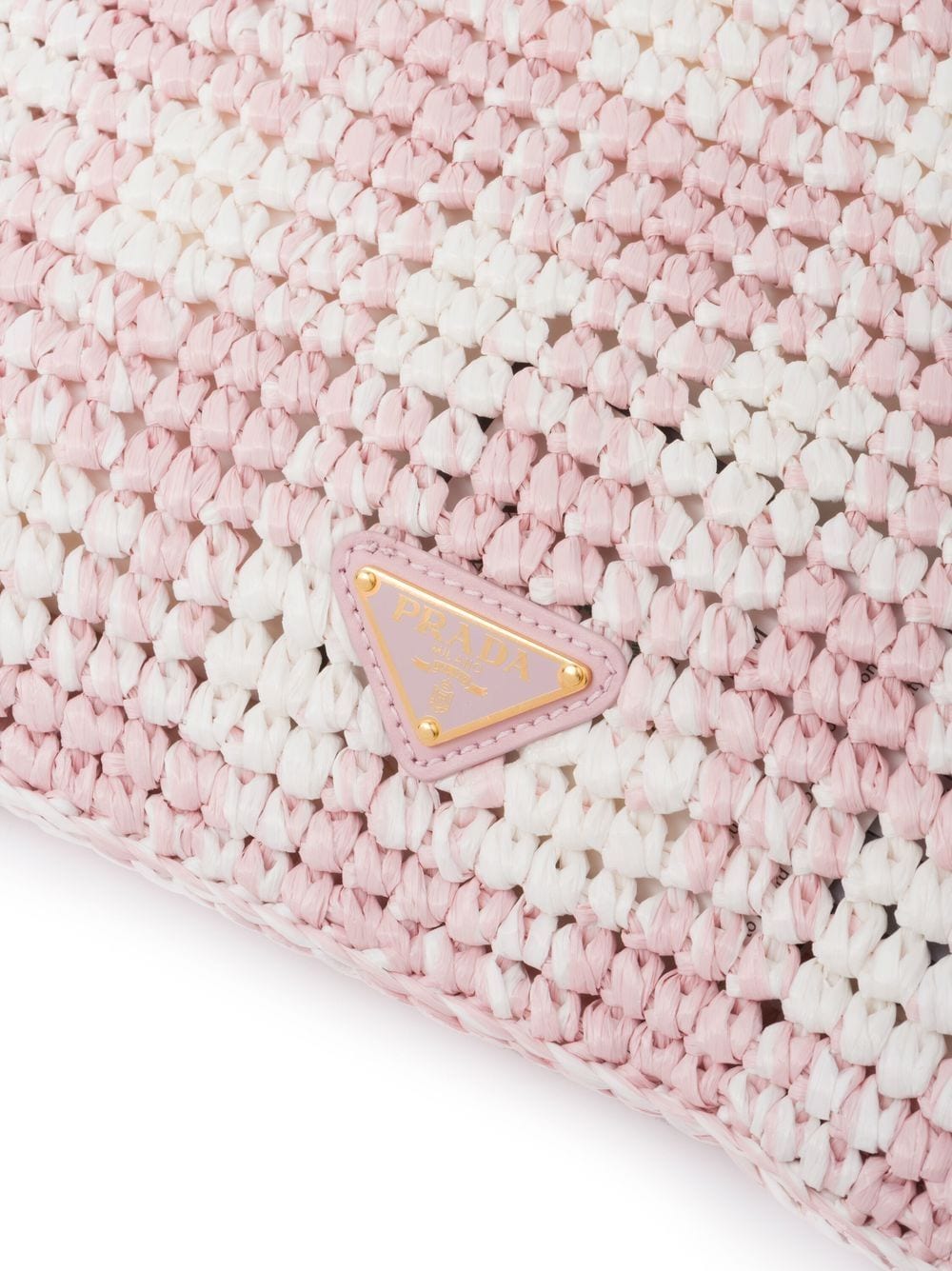 Pra*a small raffia bag