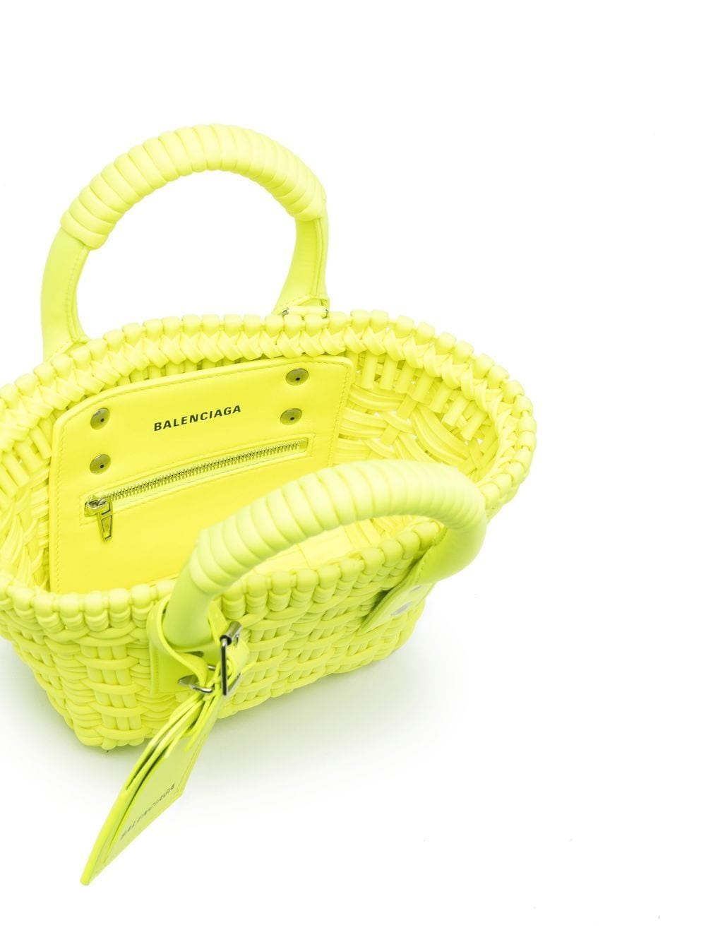 Ba*len*cia*ga xxs bistro basket tote bag