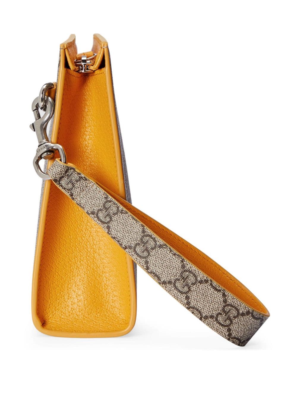 G*u*i gg-canvas logo-plaque clutch bag