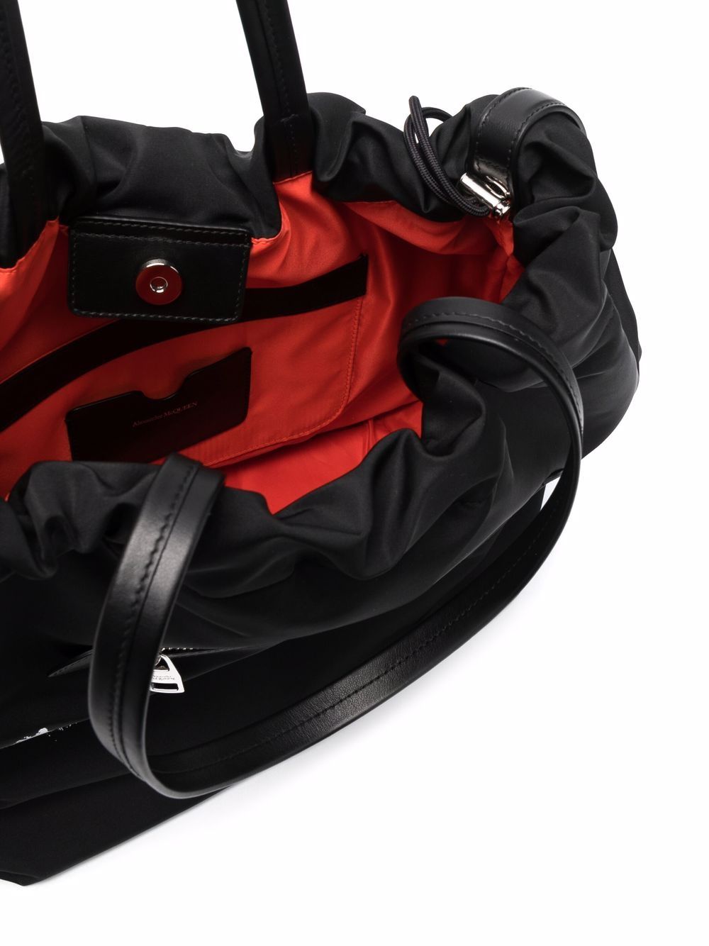 Alexander McQueen The Bundle logo tote bag