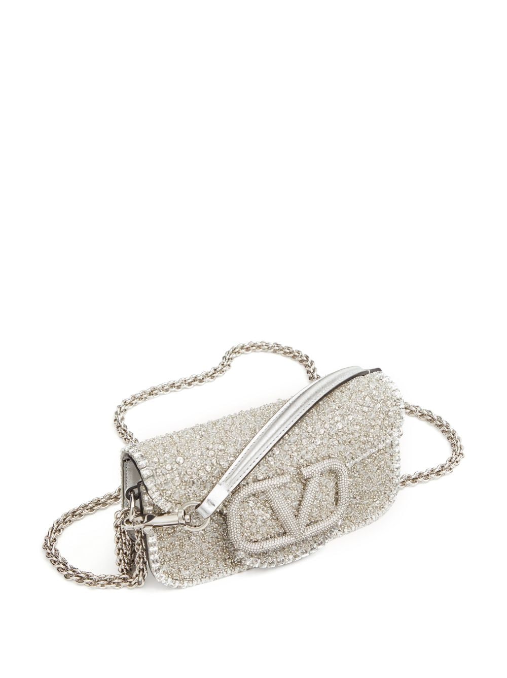 Valentino Garavani small Locò embroidered shoulder bag