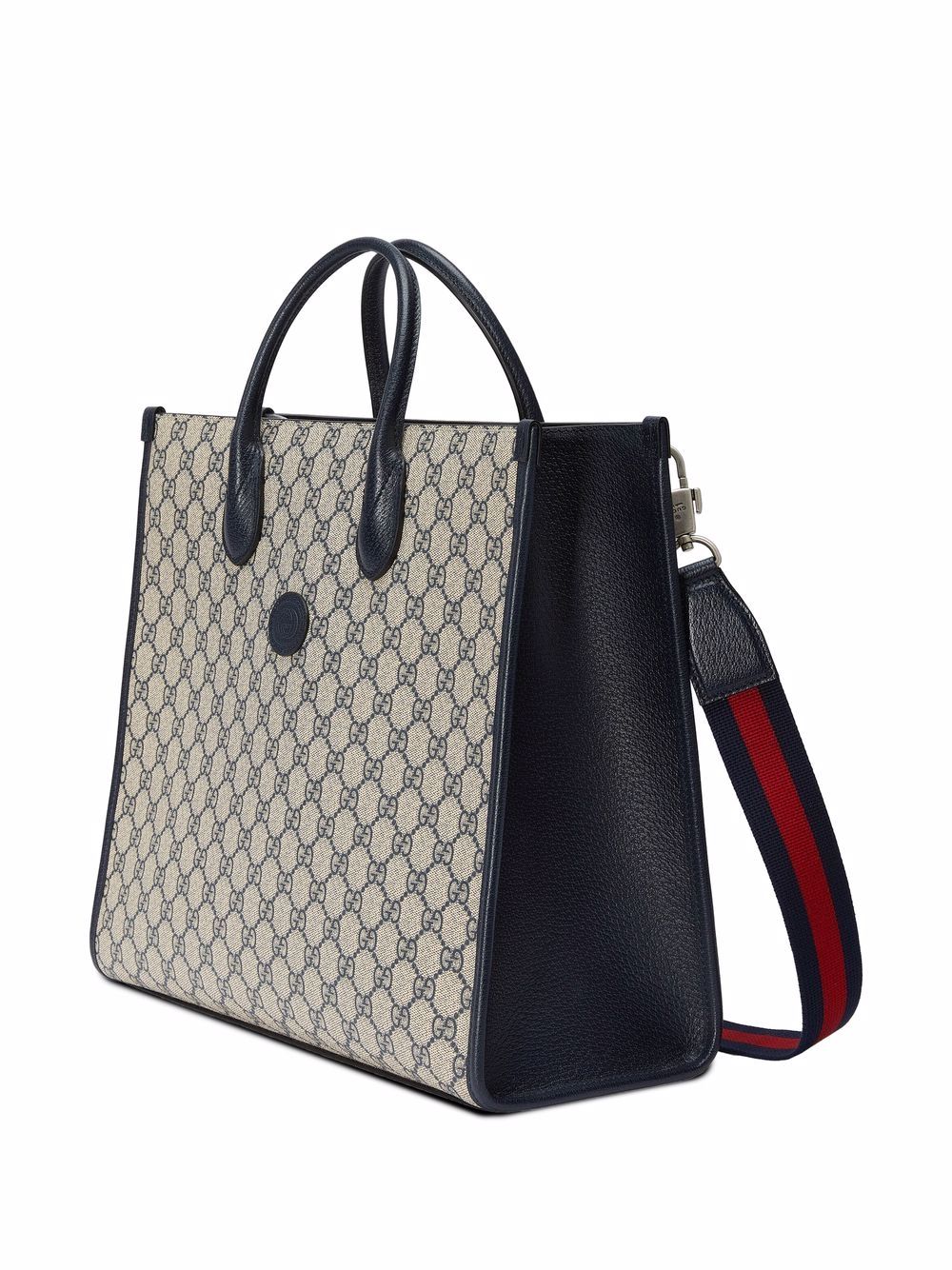G*u*i medium interlocking g tote bag