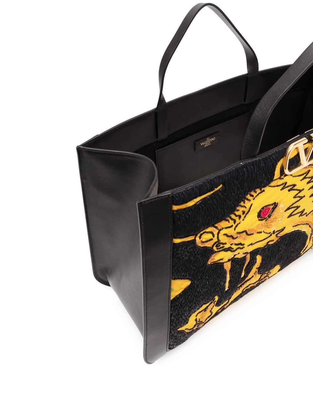Valentino Garavani Drago Re-Edition VLogo embroidered tote bag