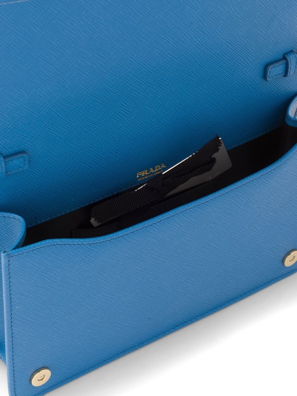 Pra*a logo plaque crossbody bag