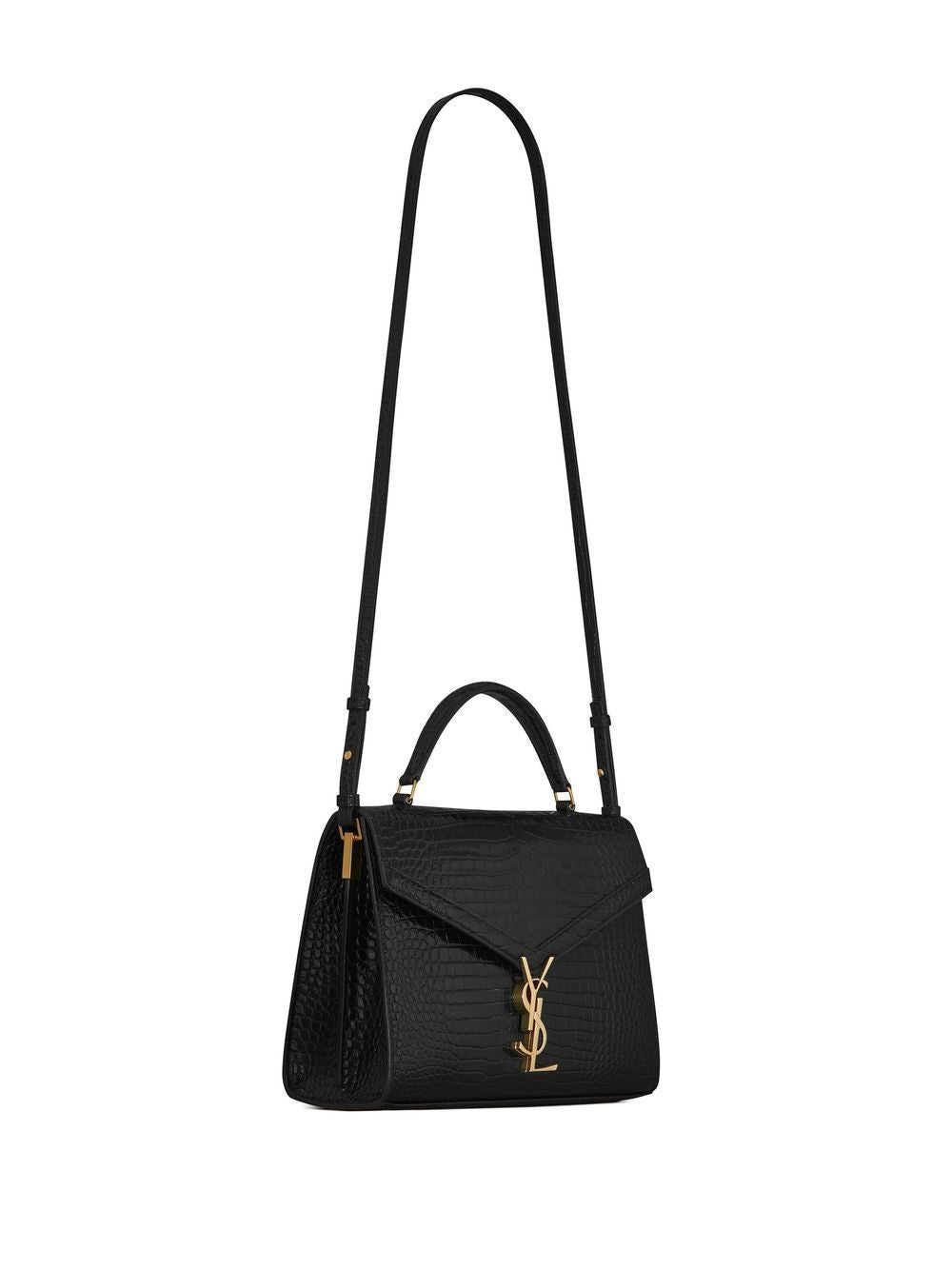 Saint Laurent Cassandra logo-plaque messenger-bag