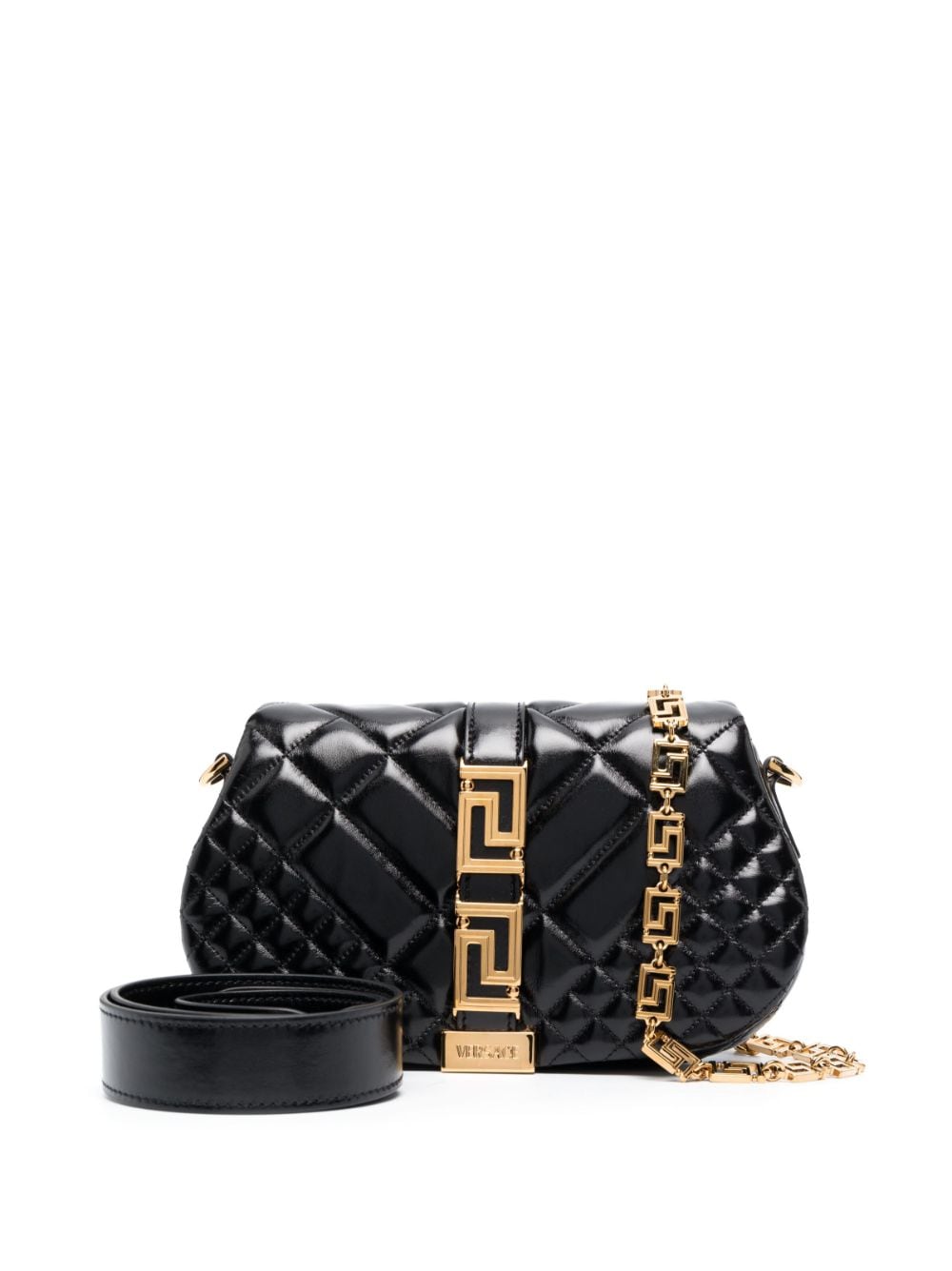 Versace Greta Goddess quilted shoulder bag