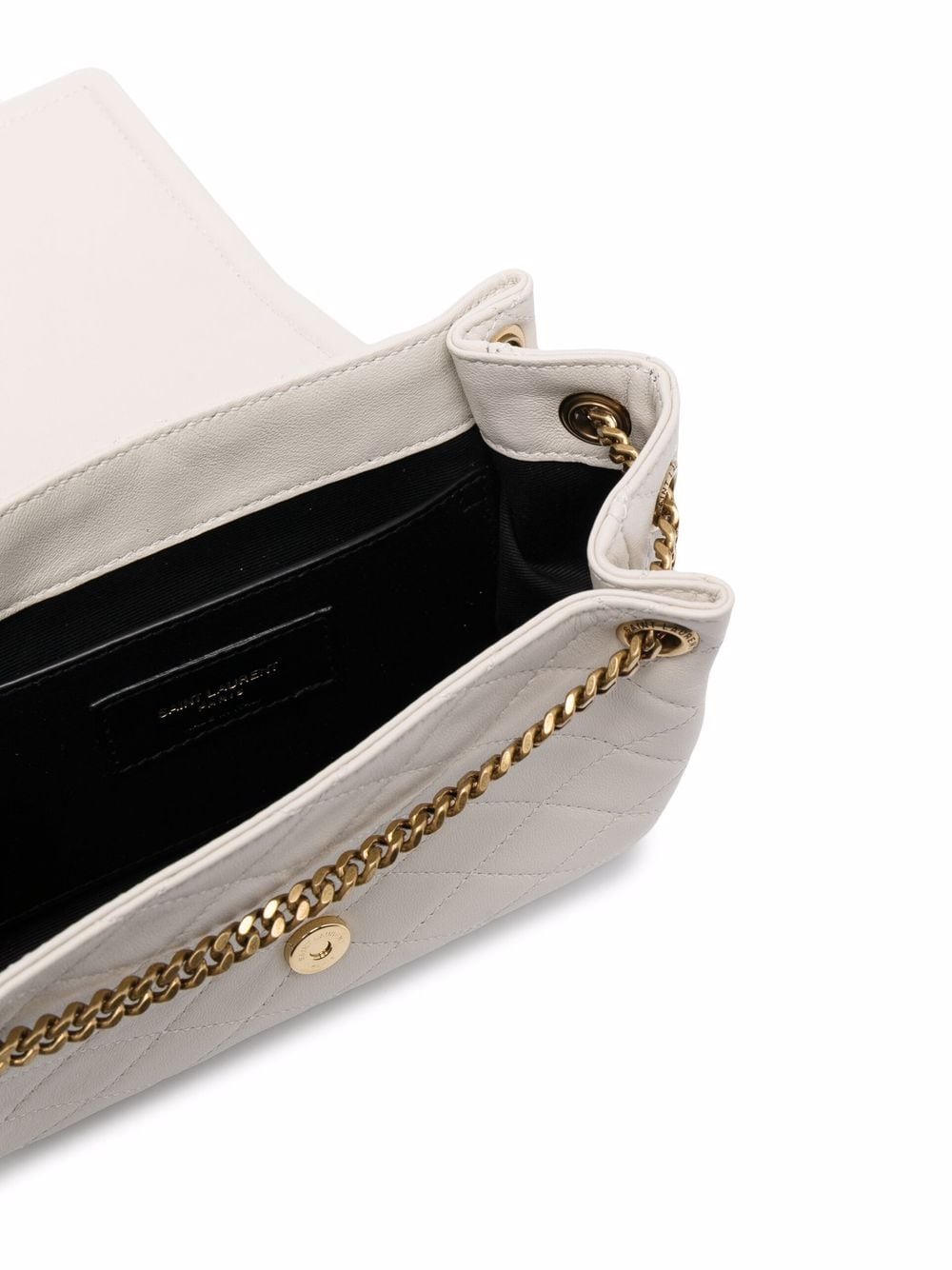 saint laurent Di*m*nd-quilted ysl crossbody bag