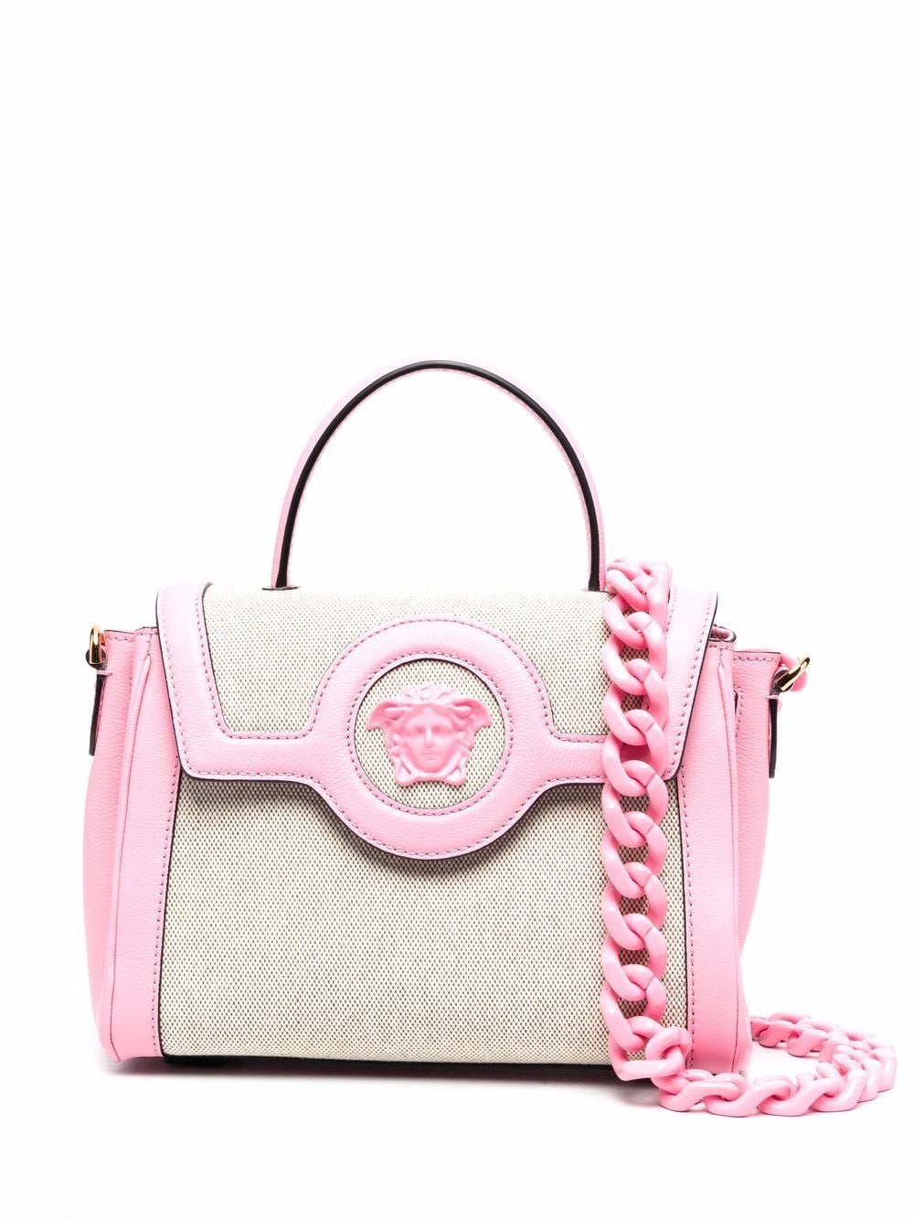 Versace La Medusa two-toned tote bag