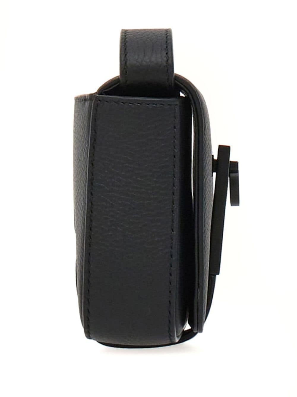 Ferragamo Gancini-plaque leather crossbody bag