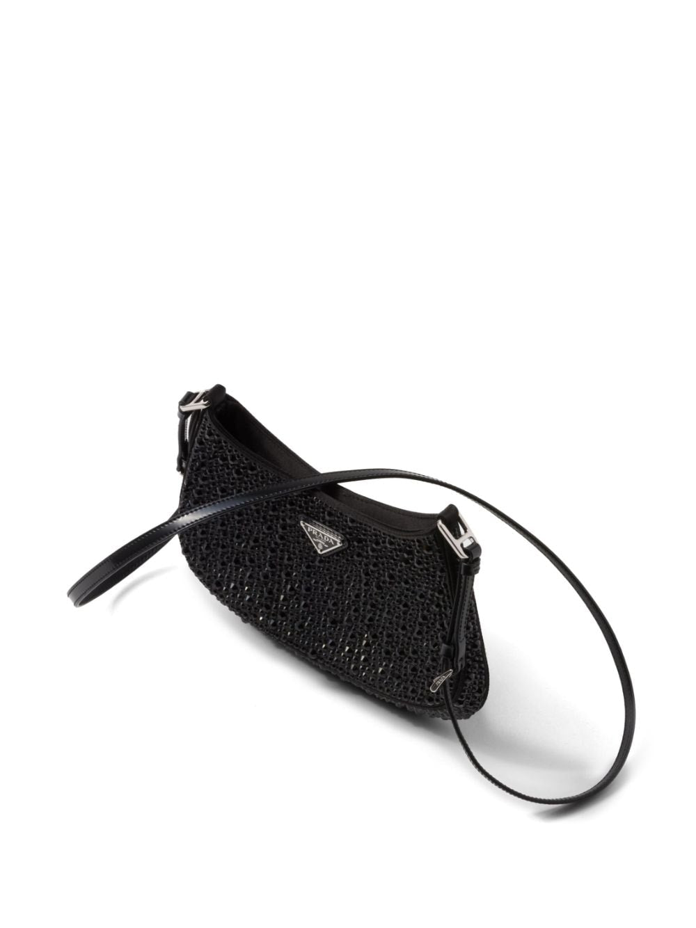 Pra*a cleo crystal-embellished shoulder bag