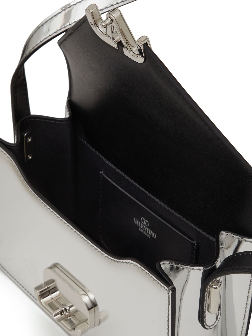 Valentino Garavani small Letter mirrored shoulder bag