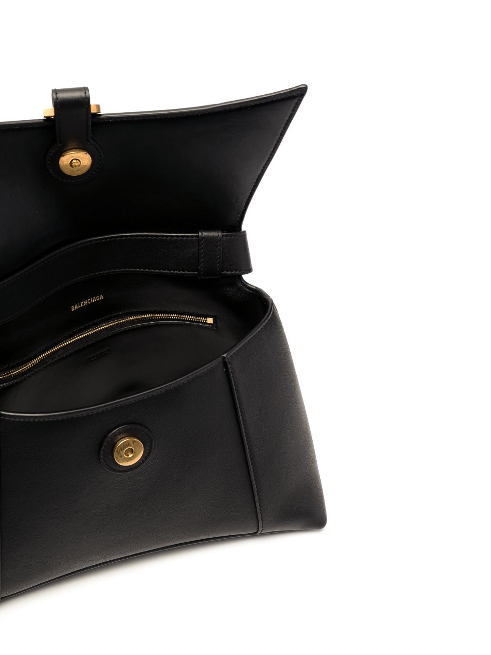 Ba*len*cia*ga small soft hourglass shoulder bag