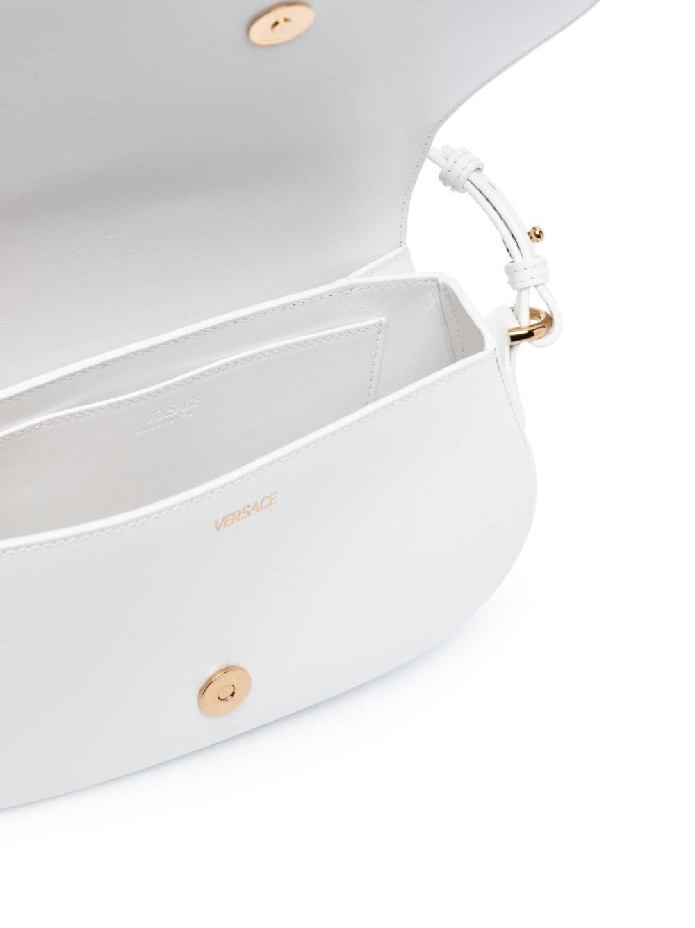 Versace Greca-plaque shoulder bag