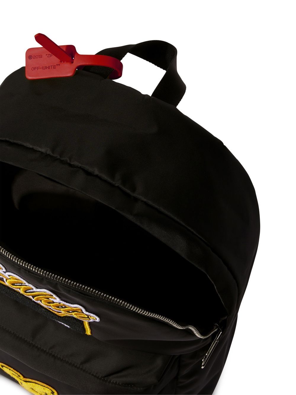 Off-White Hard Core Patches varsity backpack