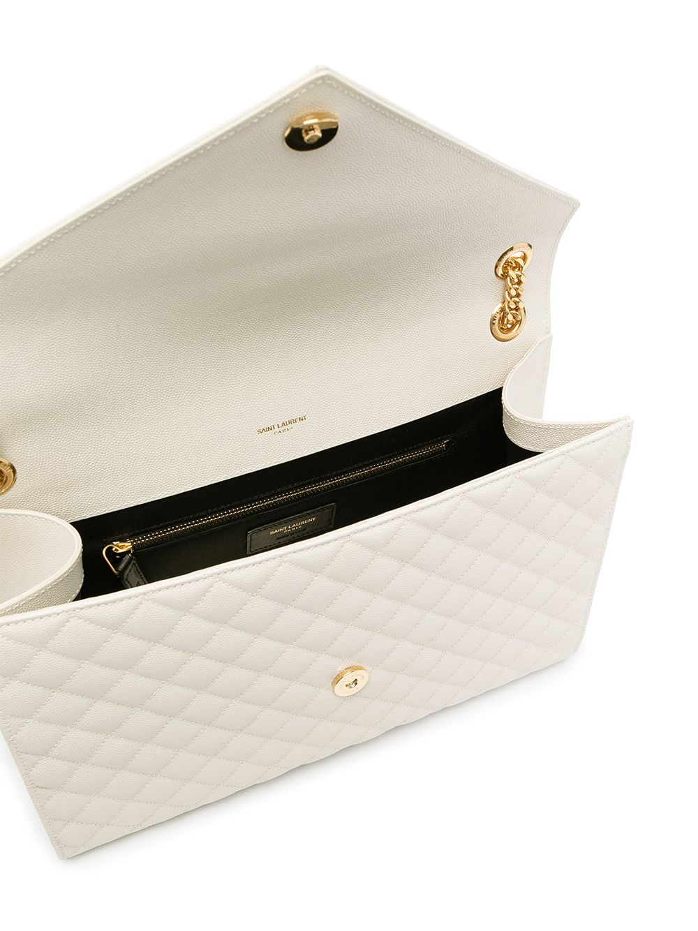 Saint Laurent Enveloppe monogram shoulder bag