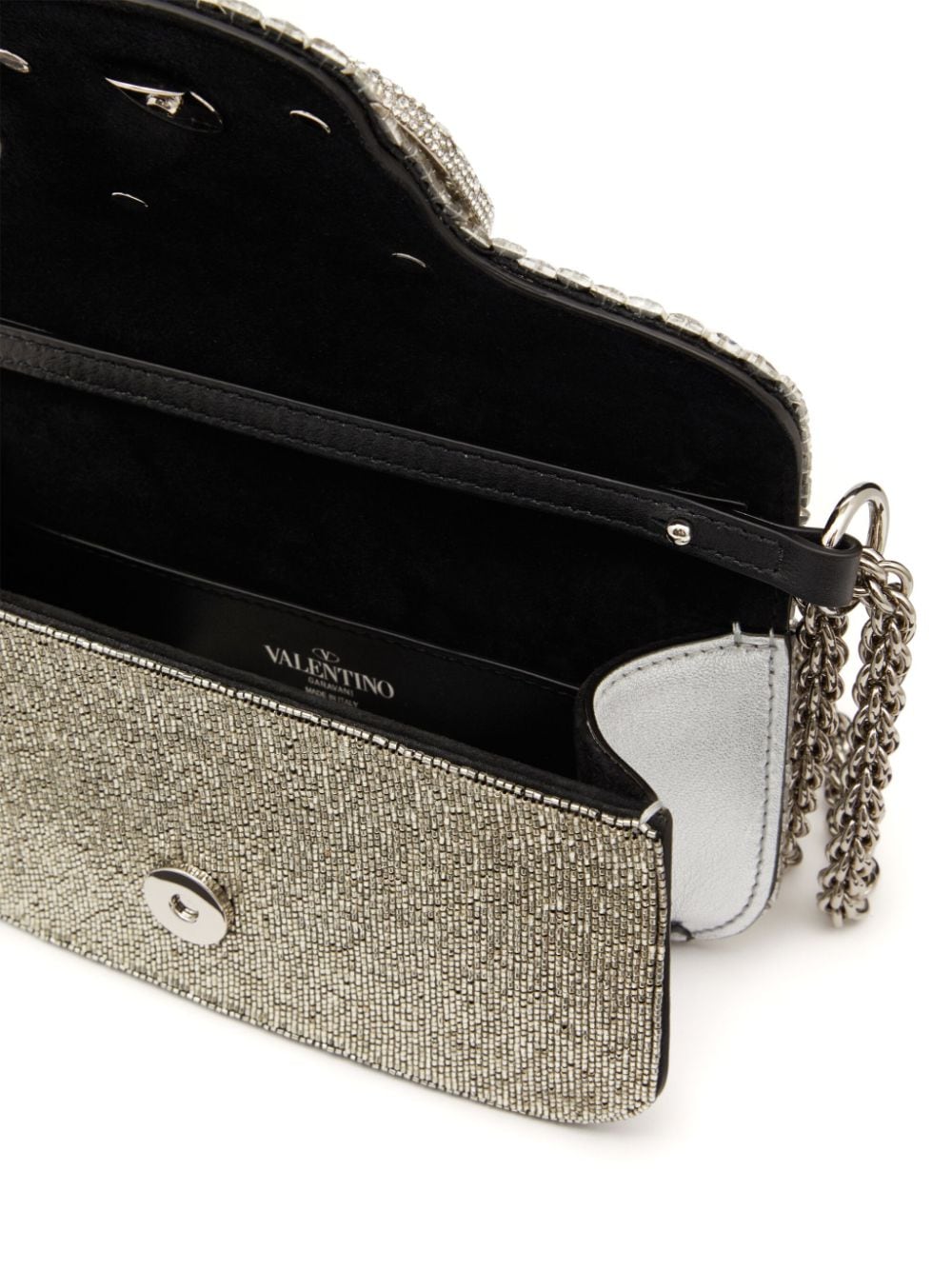 Valentino Garavani small Locò embroidered shoulder bag