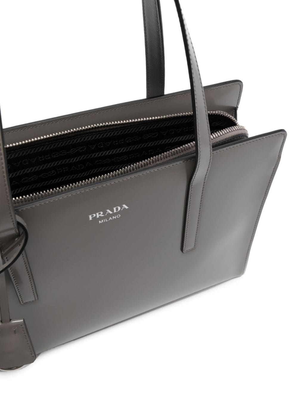 Pra*a re-edition 1995 brushed-leather handbag